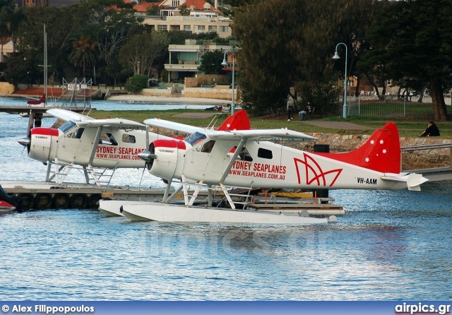 VH-AAM, De Havilland Canada DHC-2 Beaver, Sydney Seaplanes