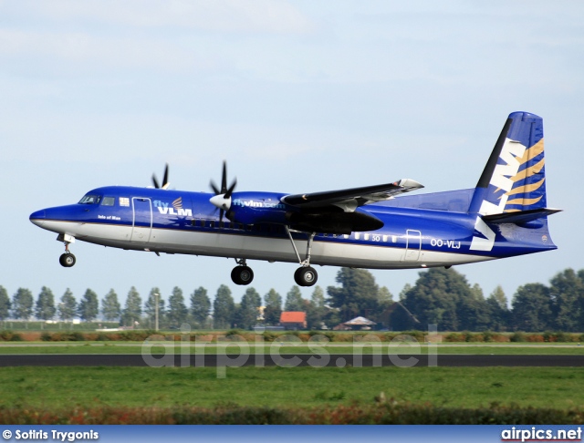 OO-VLJ, Fokker 50, VLM Airlines