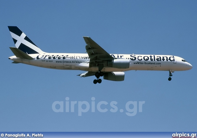 SX-BLW, Boeing 757-200, Greece Airways (Air Scotland)