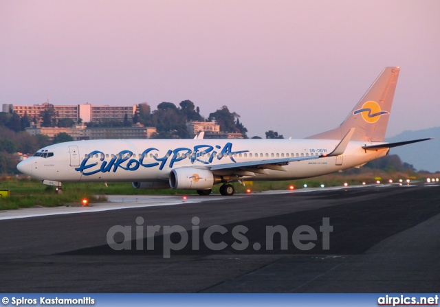 5B-DBW, Boeing 737-800, Eurocypria Airlines