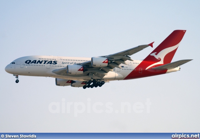VH-OQL, Airbus A380-800, Qantas