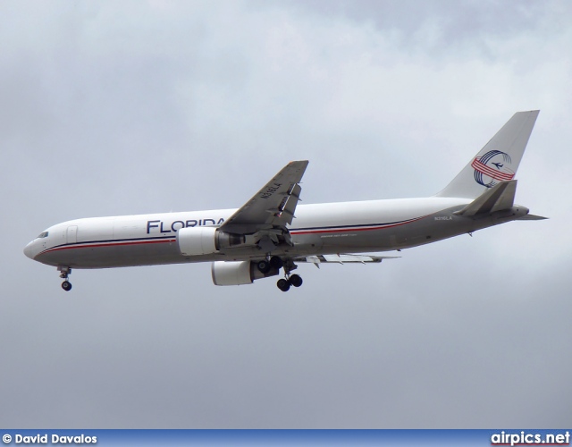 N316LA, Boeing 767-300F, Florida West International Airways