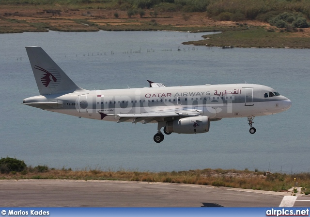 A7-HHJ, Airbus A319-100CJ, Qatar Airways