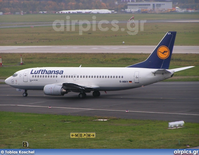 D-ABXY, Boeing 737-300, Lufthansa