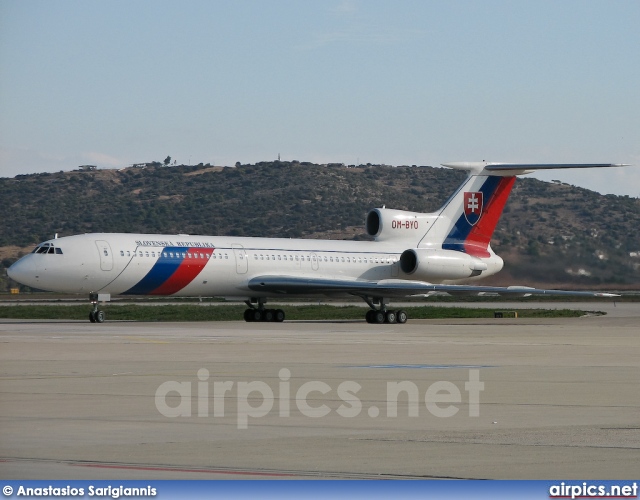 OM-BYO, Tupolev Tu-154-M, Slovak Republic