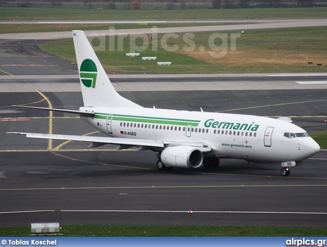 D-AGEQ, Boeing 737-700, Germania