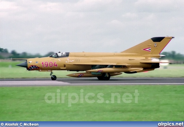 1904, Mikoyan-Gurevich MiG-21-bisK, Hungarian Air Force
