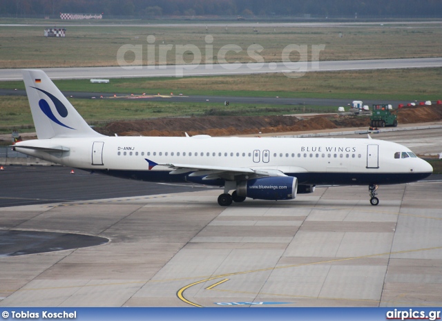 D-ANNJ, Airbus A320-200, Blue Wings