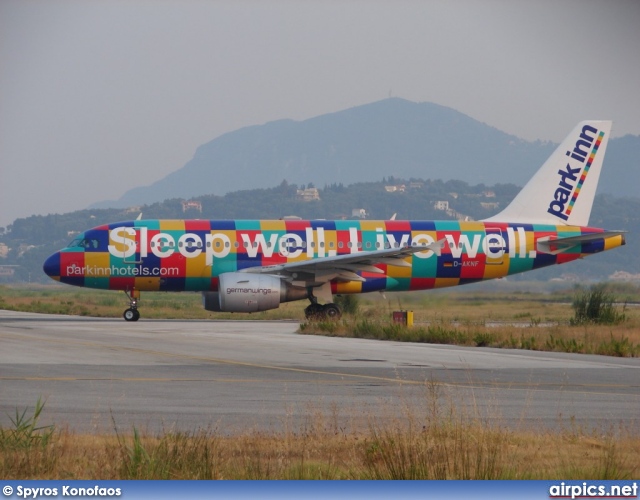 D-AKNF, Airbus A319-100, Germanwings