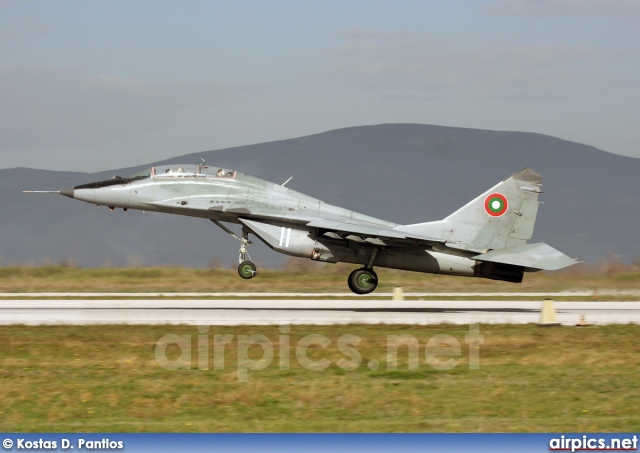 11, Mikoyan-Gurevich MiG-29-UB, Bulgarian Air Force