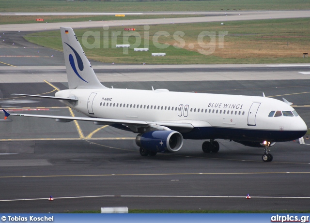 D-ANNC, Airbus A320-200, Blue Wings