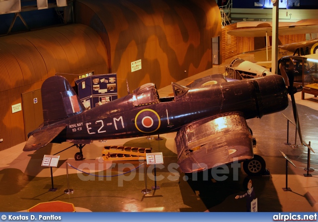 KD 431, Vought (Goodyear) FG-1A-Corsair, Royal Navy - Fleet Air Arm