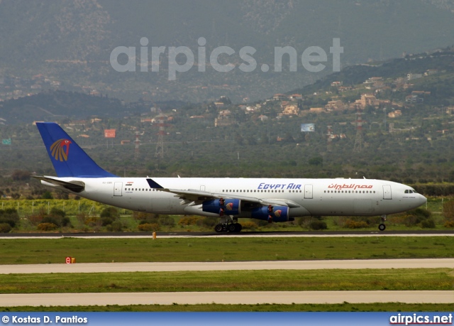 SU-GBO, Airbus A340-200, Egyptair