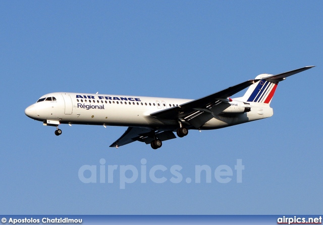 F-GLIR, Fokker F100, Air France