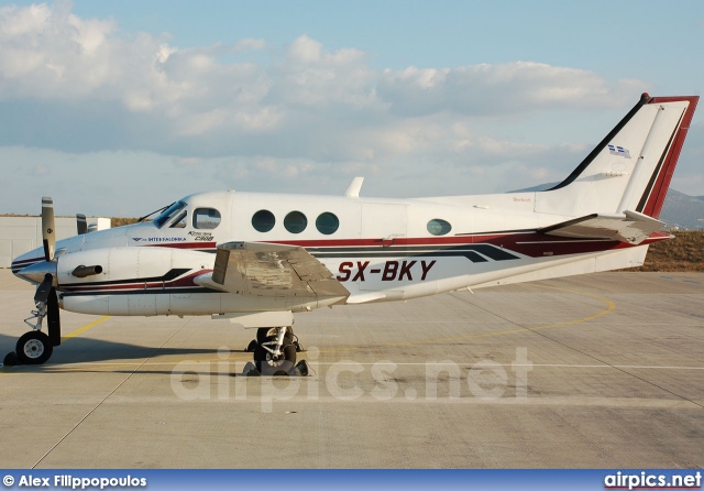 SX-BKY, Beechcraft C90-B King Air, Intersalonika