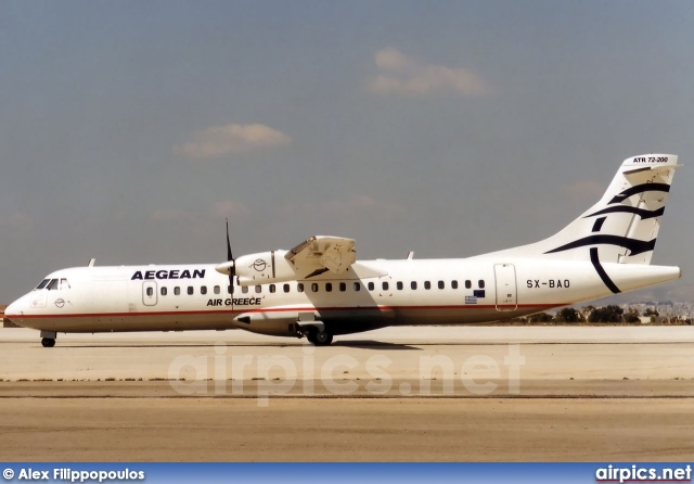 SX-BAO, ATR 72-200, Aegean Airlines