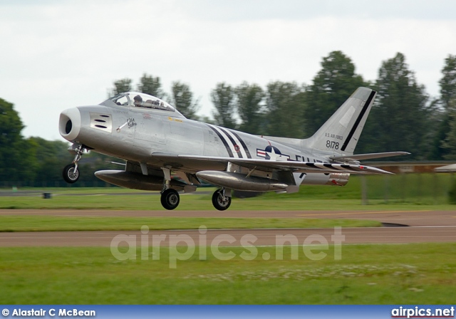 G-SABR, North American F-86-A Sabre, Private