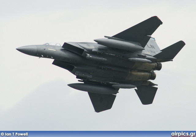 91-0312, Boeing (McDonnell Douglas) F-15-E Strike Eagle, United States Air Force