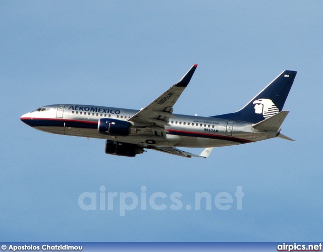 N850AM, Boeing 737-700, Aeromexico