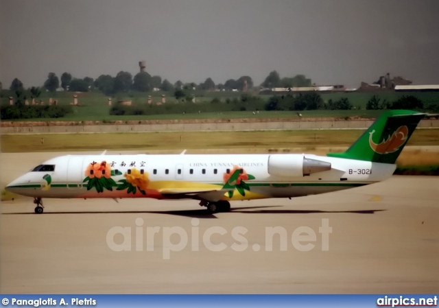 B-3021, Bombardier CRJ-200LR, China Yunnan Airlines