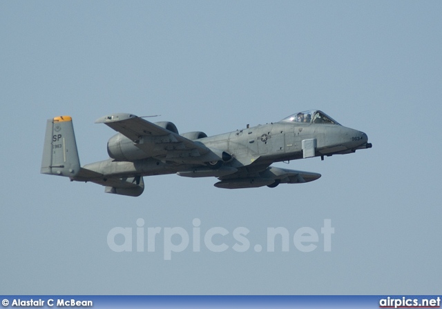 81-0963, Fairchild A-10-A Thunderbolt II, United States Air Force