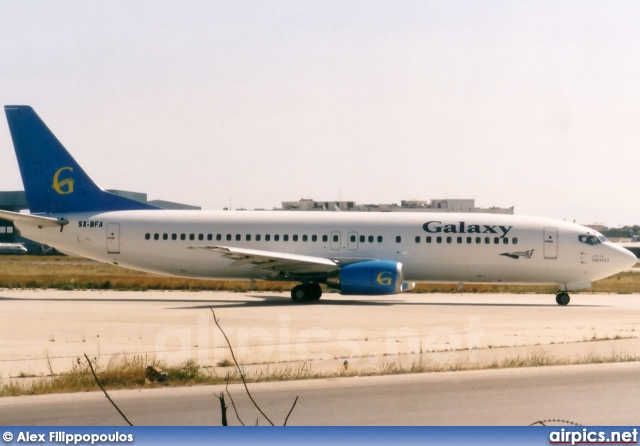 SX-BFA, Boeing 737-400, Galaxy Airways