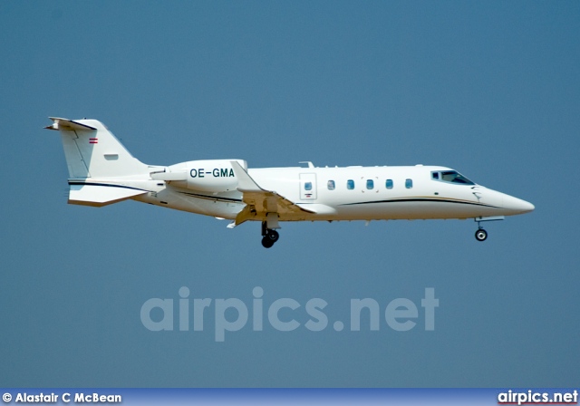 OE-GMA, Bombardier Learjet 60, Private