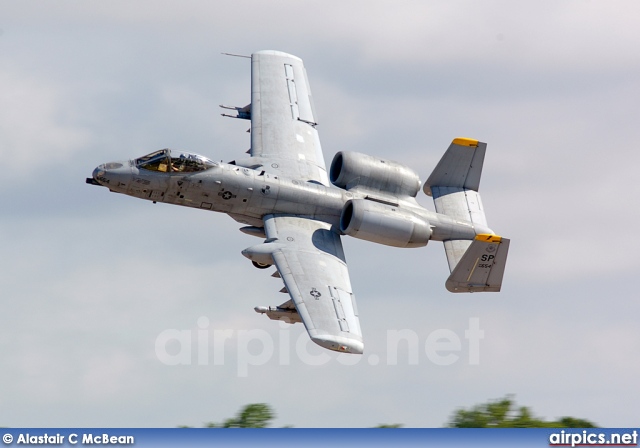 82-0654, Fairchild A-10-A Thunderbolt II, United States Air Force