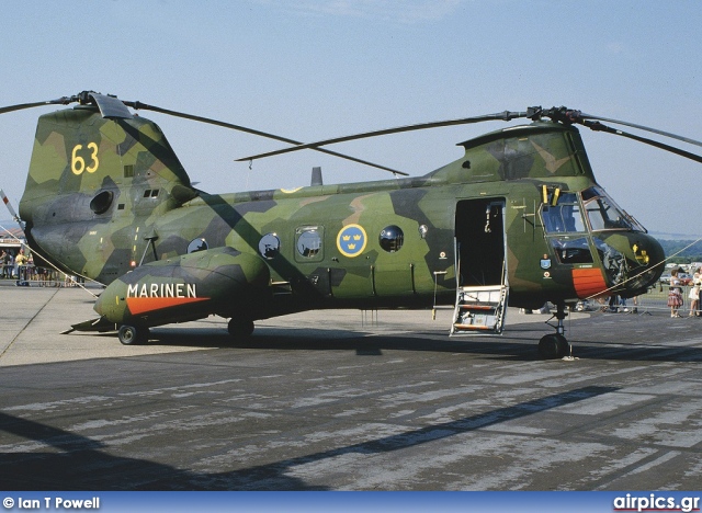 04063, Boeing-Vertol 107-Hkp 4B, Swedish Navy