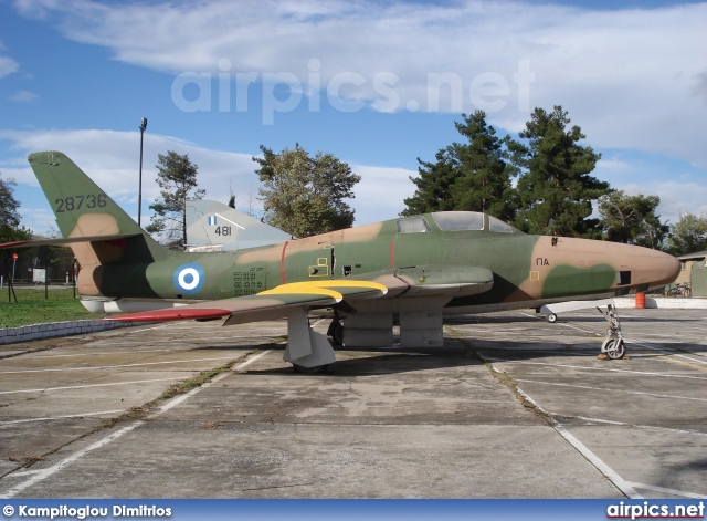 28736, Republic RF-84-F Thunderflash, Hellenic Air Force