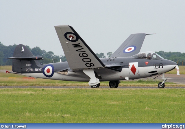 WV908, Hawker Sea Hawk-FG.6, Royal Navy - Fleet Air Arm