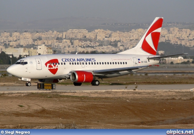 OK-XGE, Boeing 737-500, CSA Czech Airlines