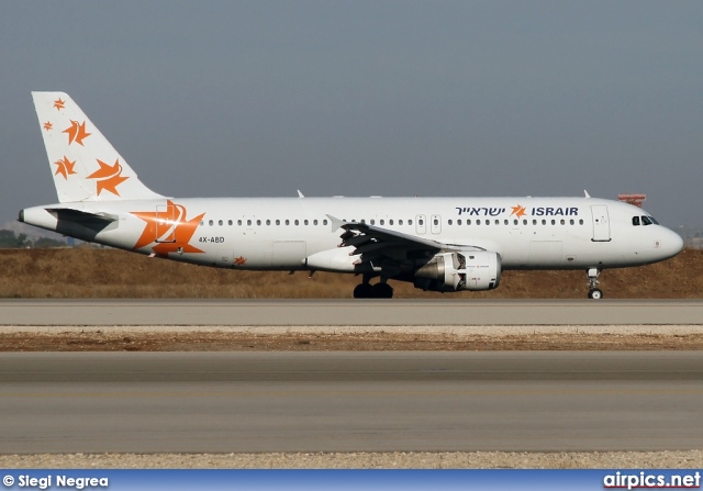 4X-ABD, Airbus A320-200, Israir