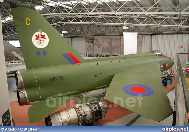 XN776, English Electric Lightning-F2A, Royal Air Force