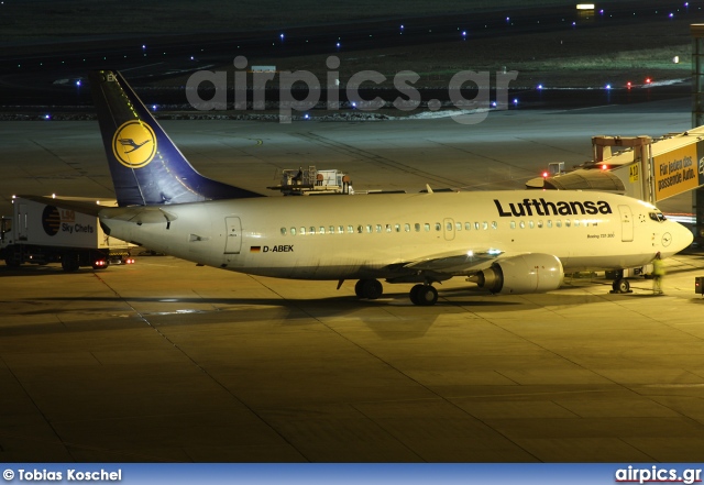 D-ABEK, Boeing 737-300, Lufthansa