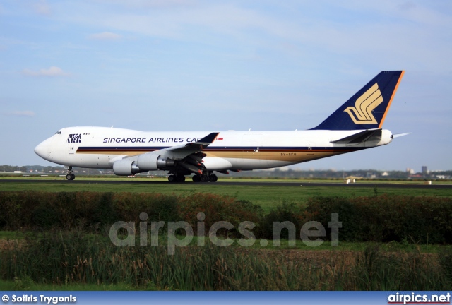 9V-SFO, Boeing 747-400F(SCD), Singapore Airlines Cargo