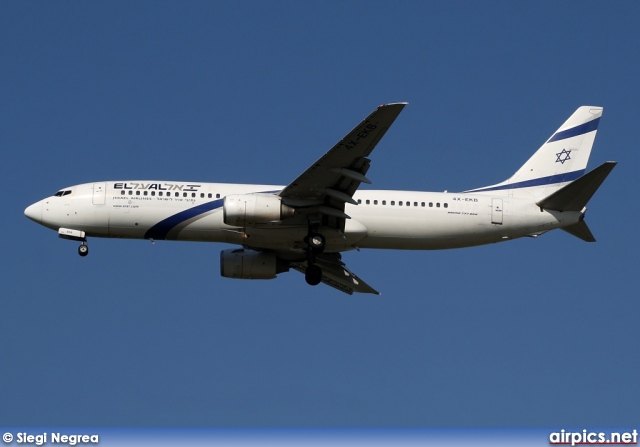 4X-EKI, Boeing 737-800, EL AL