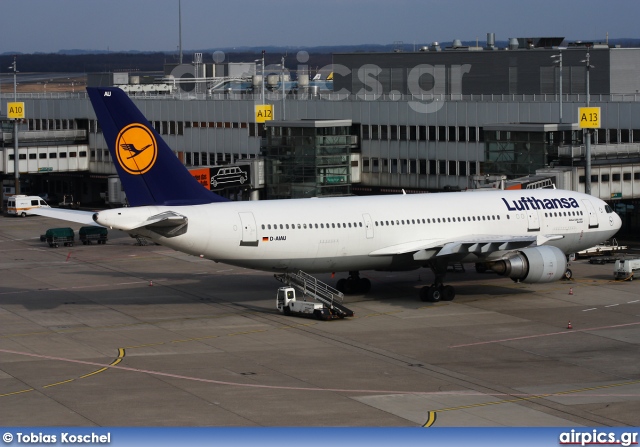 D-AIAU, Airbus A300B4-600, Lufthansa