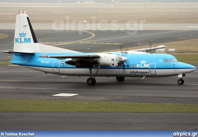 PH-LXJ, Fokker 50, KLM Cityhopper