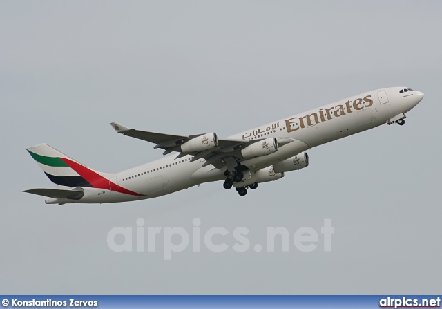 A6-ERP, Airbus A340-300, Emirates