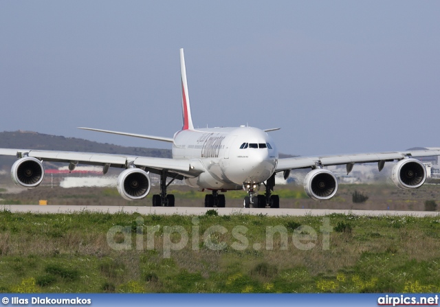 A6-ERI, Airbus A340-500, Emirates