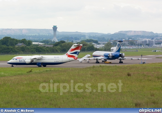 G-BZAX, British Aerospace Avro RJ100, BA Connect