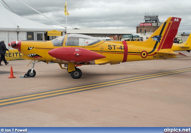 ST-48, SIAI Marchetti SF.260-D, Belgian Air Force