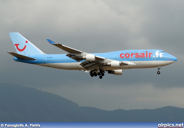 F-GTUI, Boeing 747-400, Corsair