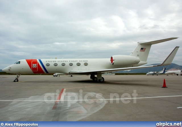 01, Gulfstream C-37-A, United States Coast Guard