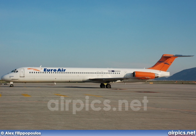 N848SH, McDonnell Douglas MD-83, EuroAir