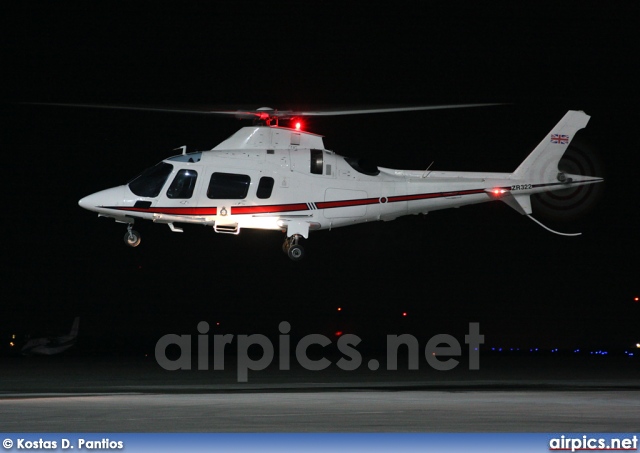 ZR322, Agusta A109-E Power Elite, Royal Air Force