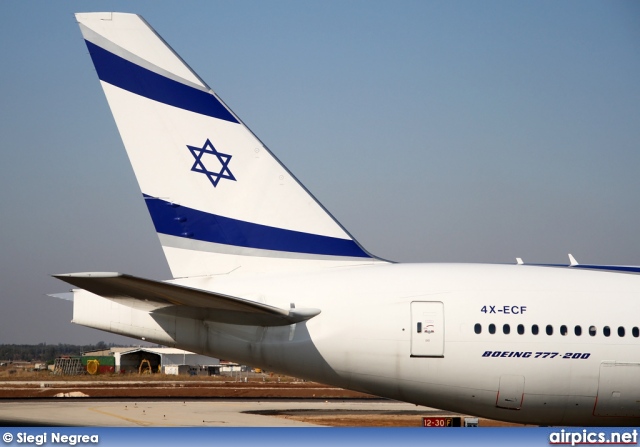4X-ECF, Boeing 777-200ER, EL AL