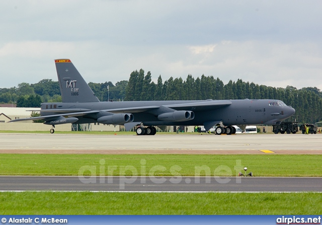 60-0005, Boeing B-52-H Stratofortress, United States Air Force