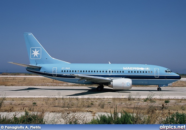 OY-MAD, Boeing 737-500, Maersk Air